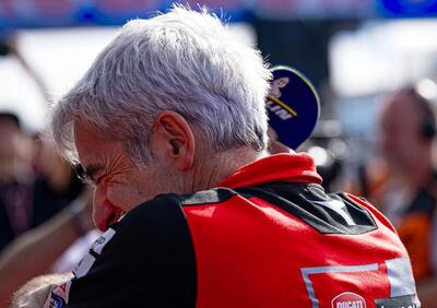 MotoGP 2025. GP di San Marino. Il commento di Gigi Dall'Igna: Marquez re indiscusso del 2025, Pecco? Test importanti, ma un giorno non è sufficiente per risolvere una situazione così delicata