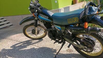 Suzuki DR500 S con portapacchi originale Suzuki  d&#039;epoca