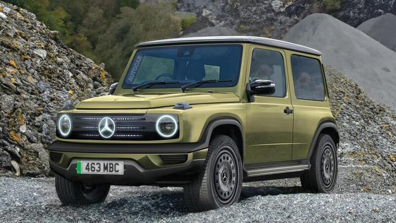 Mercedes prepara la &ldquo;Mini Classe G&rdquo;: il mito diventa compatto e solo elettrico