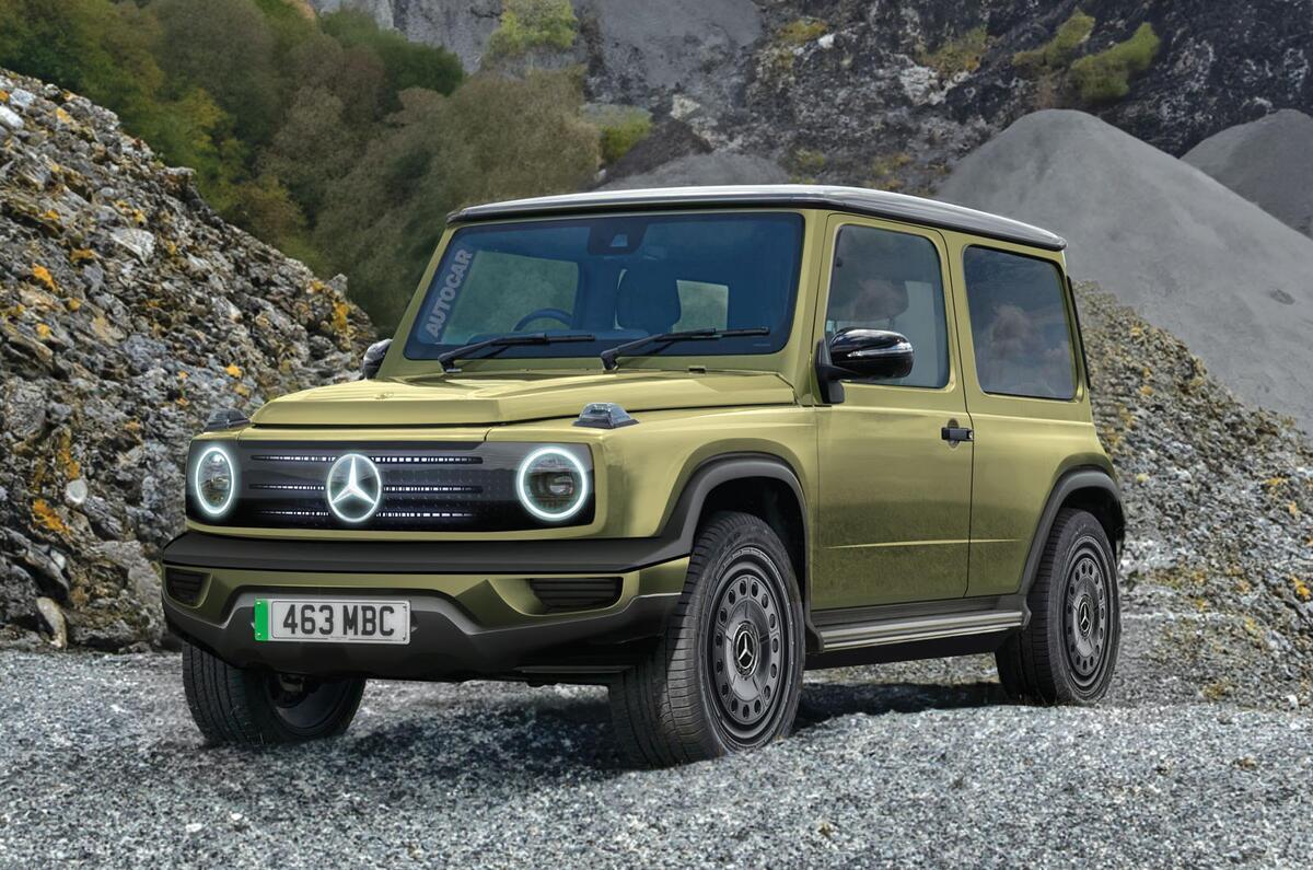 Mercedes prepara la “Mini Classe G”: il mito diventa compatto e solo elettrico