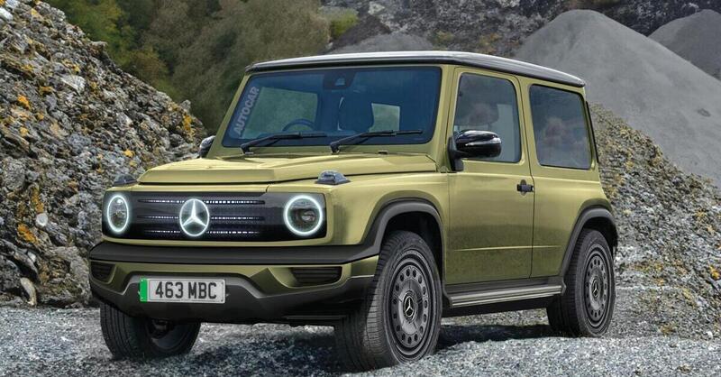 Mercedes prepara la &ldquo;Mini Classe G&rdquo;: il mito diventa compatto e solo elettrico