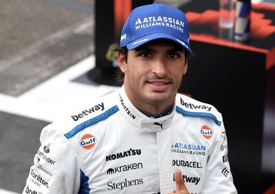 F1, Carlos Sainz magico nelle qualifiche di Baku: “Sono venuto in Williams per riportarla davanti. Ora voglio il podio”