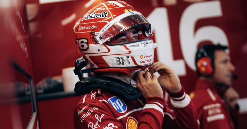 F1, Leclerc dopo l&rsquo;incidente a Baku: &ldquo;La pioggia non c&rsquo;entra nulla, l&rsquo;errore &egrave; mio. Tenter&ograve; la rimonta&rdquo;