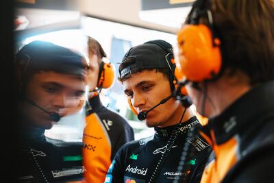 F1, Lando Norris delude in qualifica a Baku: &ldquo;Avevo la pole, ma degli errori mi hanno fermato. Difficile sorpassare qui&rdquo;