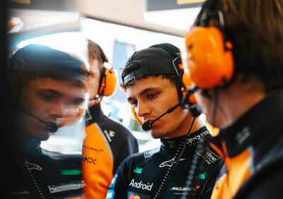 F1, Lando Norris delude in qualifica a Baku: “Avevo la pole, ma degli errori mi hanno fermato. Difficile sorpassare qui”