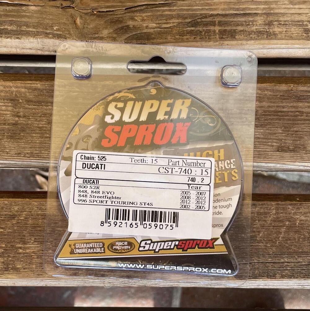 KIT TRASMISSIONE DID PROF. MODIFICA 525 per DUCATI (6)