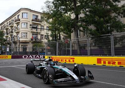 F1, Russell sofferente a Baku riporta la Mercedes seconda nei Costruttori: “Un weekend duro, ma tornare sul podio è un sollievo”