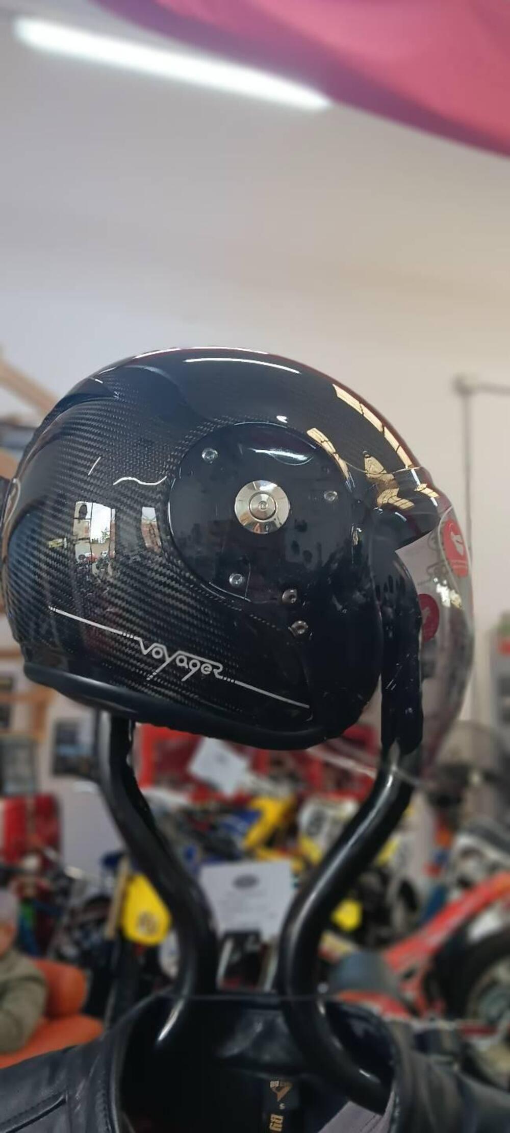 Casco ROOF Voyager Carbon Glossy Silver (7)