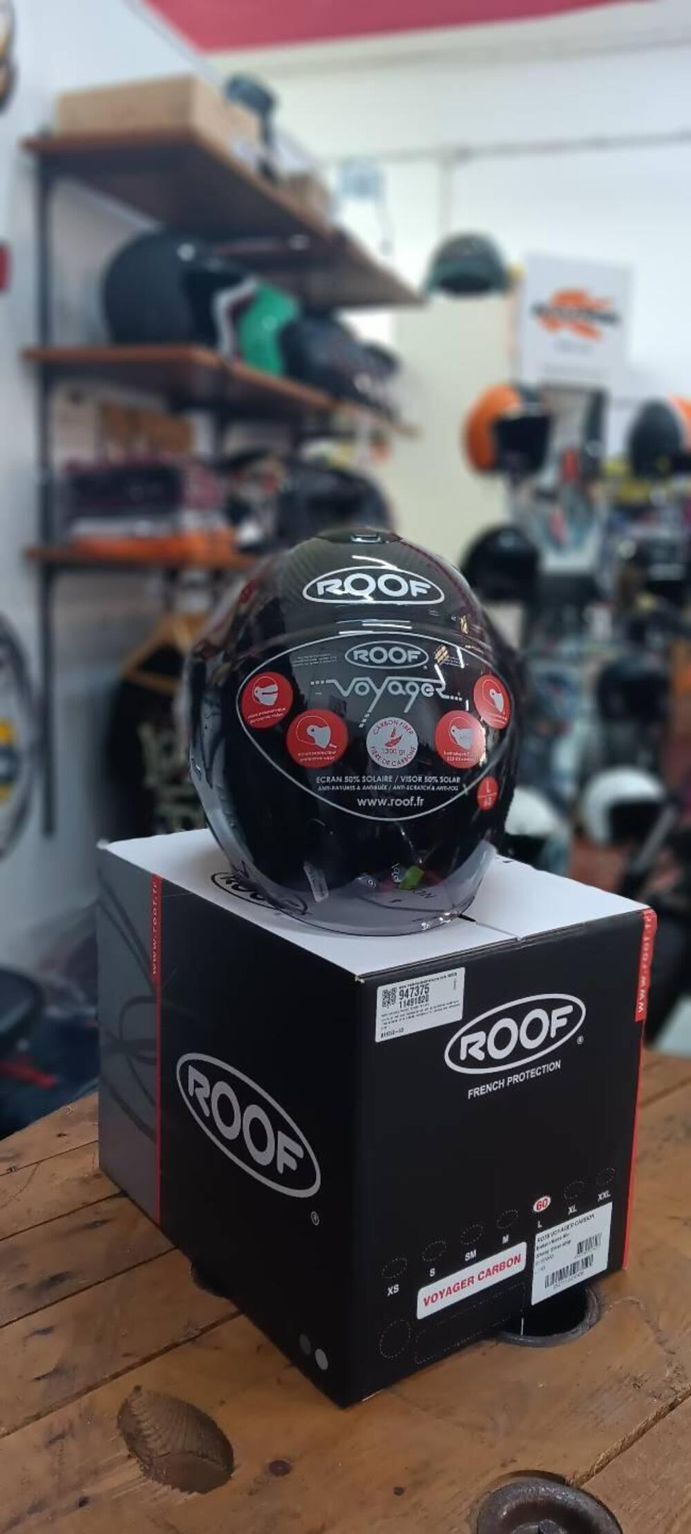 Casco ROOF Voyager Carbon Glossy Silver (9)