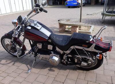 Harley-Davidson Softail custom d&#039;epoca