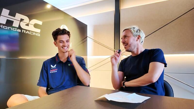 MotoGP 2025. ESCLUSIVO. Luca Marini: &quot;Con Honda abbiamo un gruppo Whatsapp dove ogni volta che ci viene in mente un&#039;idea la mandiamo&quot;