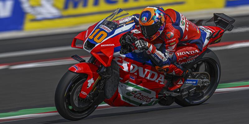 Marini in azione al Balaton Park Circuit