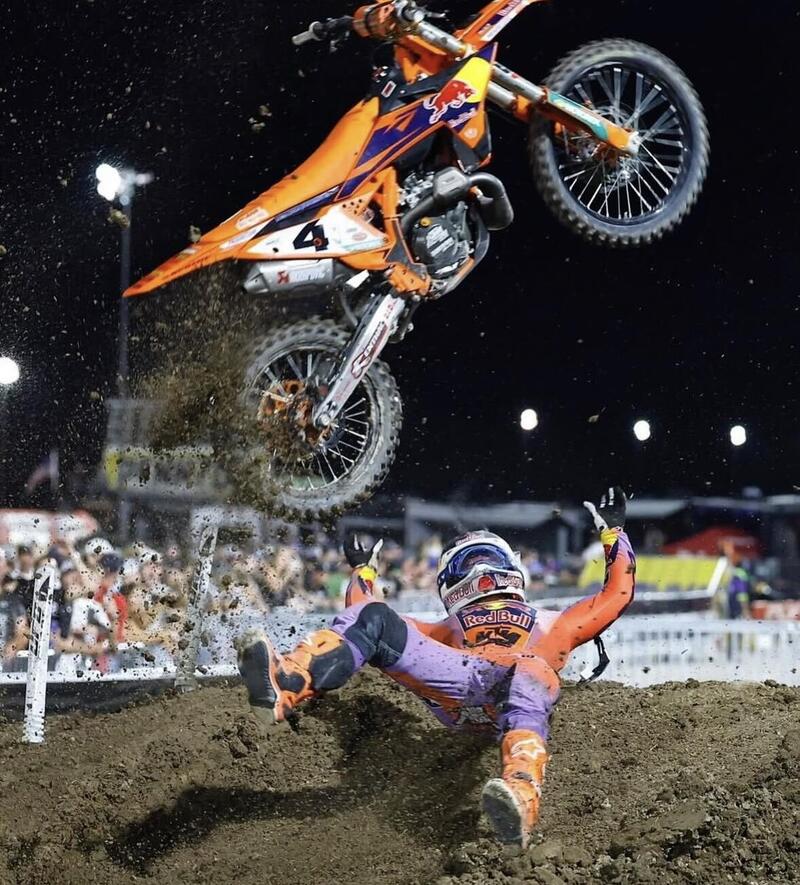 Uno scatto della caduto di Sexton