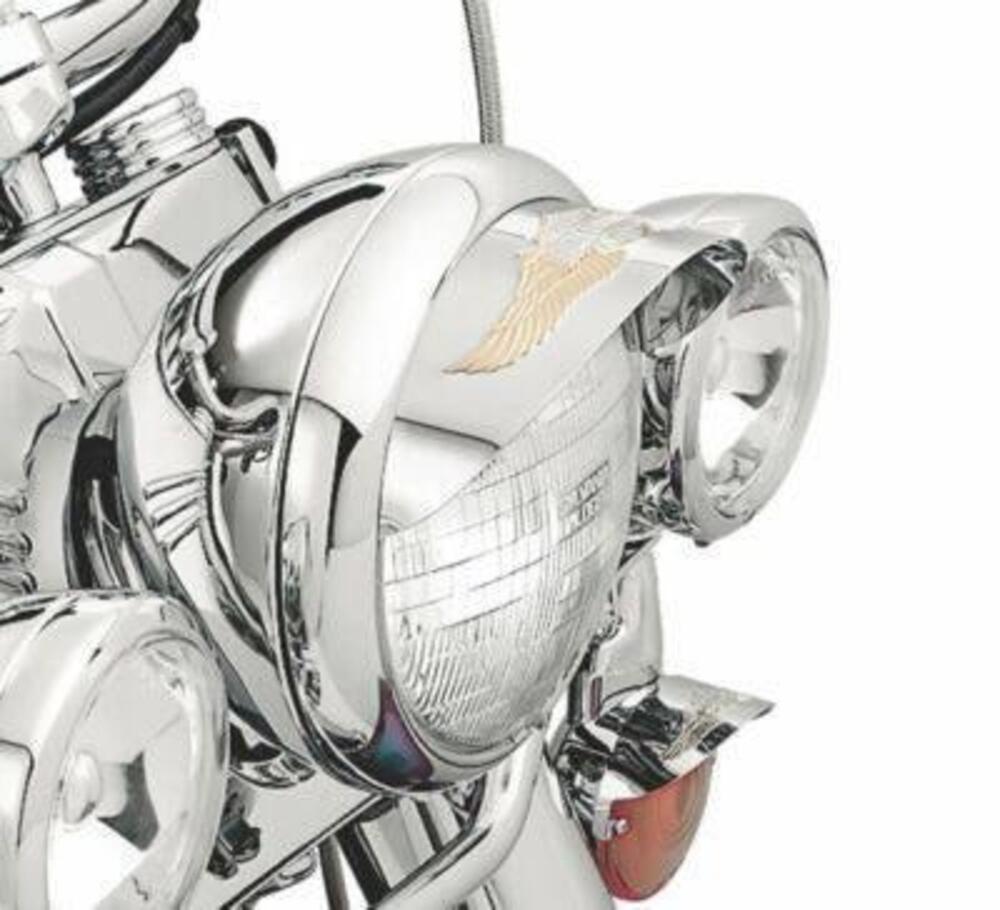 EAGLE WING LOGO HEADLAMP VISOR - Visiera Eagle Win Harley-Davidson (2)