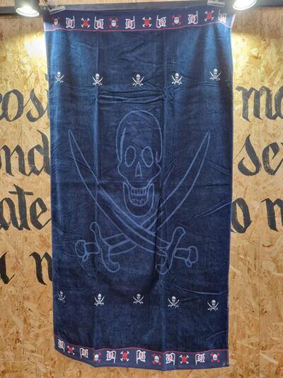 Telo mare in spugna Charro 100% cotone Blu 90x170
