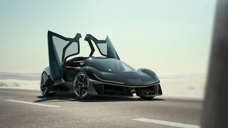 Apertura portiere Lotus Theory 1