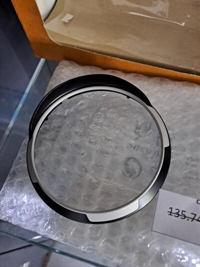 Cornice strumentazione in alluminio dal pieno Ducati