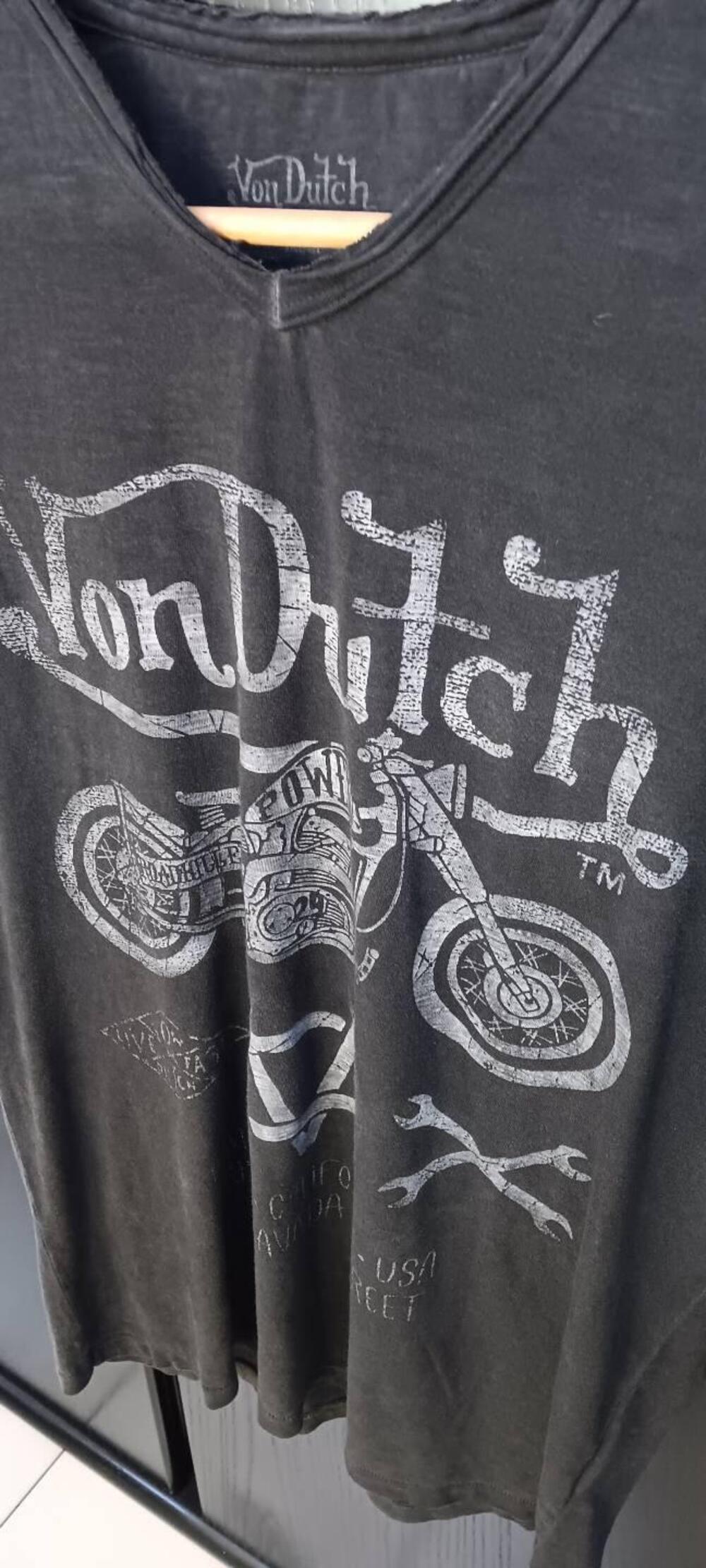 T-SHIRT VON DUTCH POWER Taglia S Colore Grigio (5)