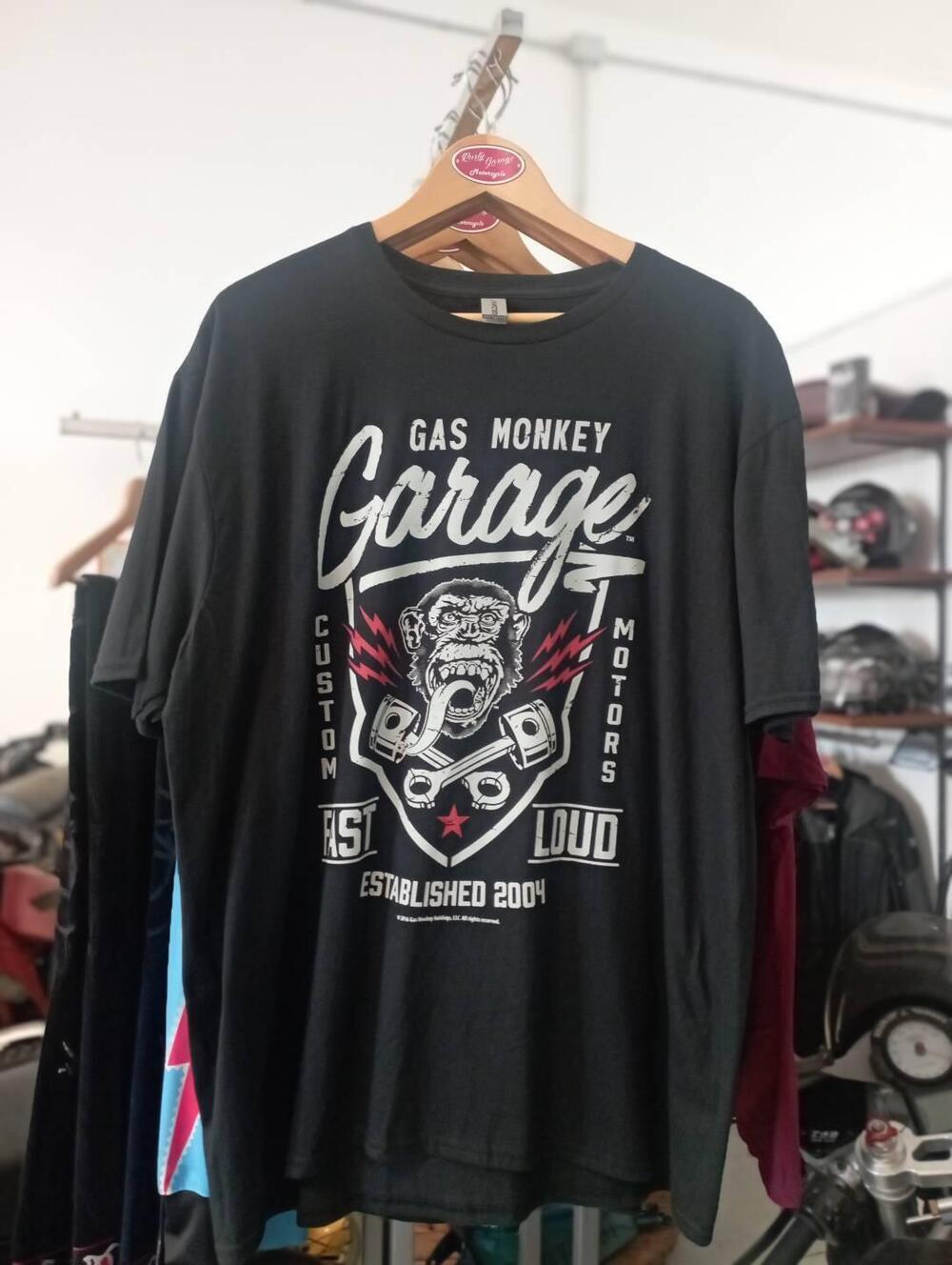 T-SHIRT GAS MONKEY GARAGE FAST 'N LOUD Taglia XL C