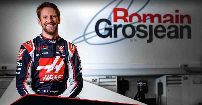 Haas, Romain Grosjean torna al volante di una F1: test al Mugello cinque anni dopo l&rsquo;incidente in Bahrain