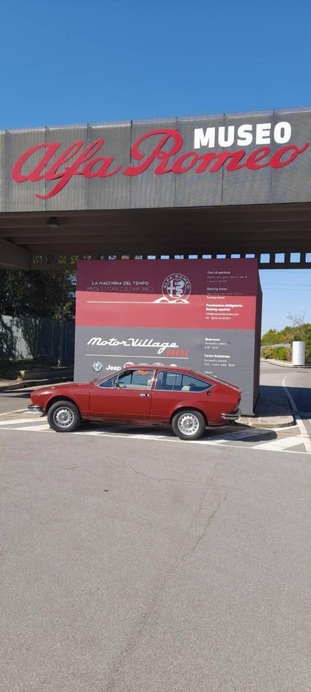 Alfa Romeo Alfetta GT 1600 d'epoca a Milano (15)