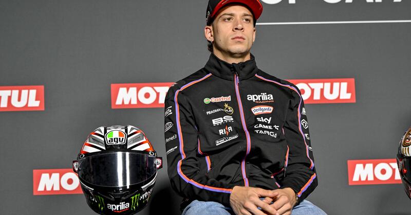 MotoGP 2025. GP del Giappone. Marco Bezzecchi, primo dopo due cadute: &quot;Gli incidenti? Penso che siano pi&ugrave; derivati dalla gomma anteriore di stamattina&quot;