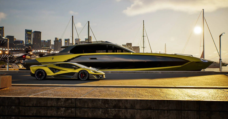 Lamborghini 101FT: il super yacht da 7.600 cavalli che arriva nel 2027 cambier&agrave; tutto