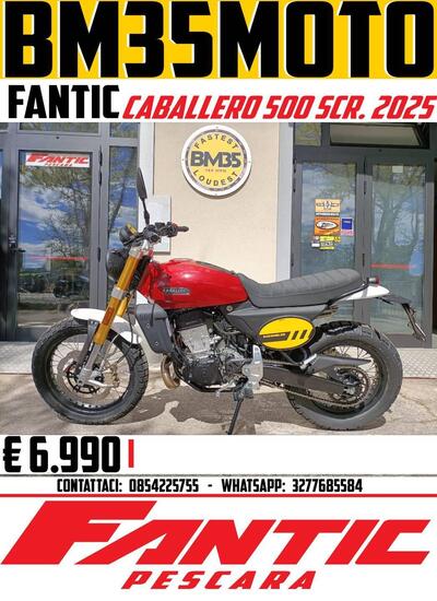 Fantic Motor Caballero 500 Scrambler (2025) nuova