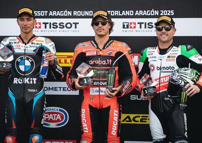 SBK 2025. Bulega è primo nella Superpole di Aragon [GALLERY]