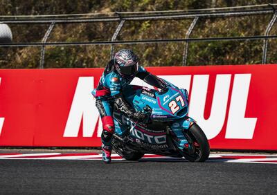 MotoGP 2025. GP del Giappone. Moto2: vittoria di Dani Holgado! Sesto Tony Arbolino, dolorante per l'operazione al braccio destro 