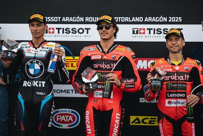 SBK 2025. GP d'Aragona. Bulega si impone nella Superpole Race! [GALLERY]
