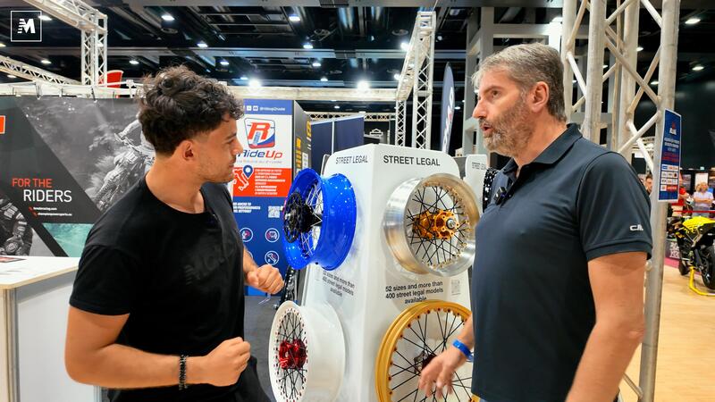 Bergamaschi a Eternal City Moto Show 2025: ruote Kineo e tecnologia italiana [VIDEO]