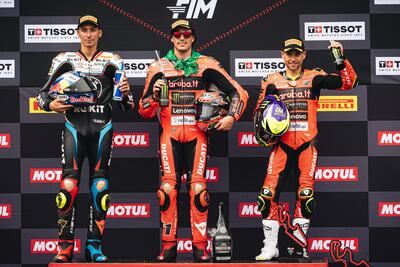 SBK 2025. GP d'Aragona. Ancora Bulega! Gara2 &egrave; sua! [GALLERY]