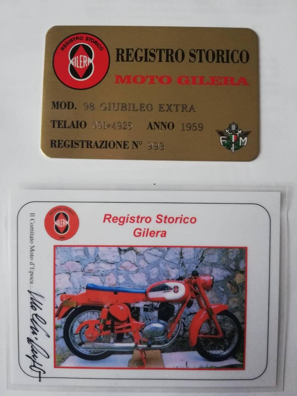 Gilera Giubileo 98 Extra - 1^ Serie - "Cinquantenario" (8)