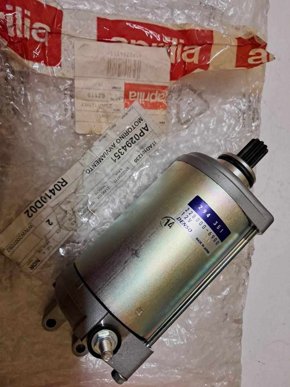 MOTORINO AVVIAMENTO APRILIA PEGASO/MOTO'6.5 Denso