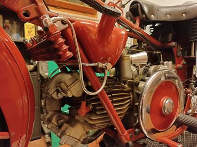 Moto Guzzi Falcone sport d'epoca