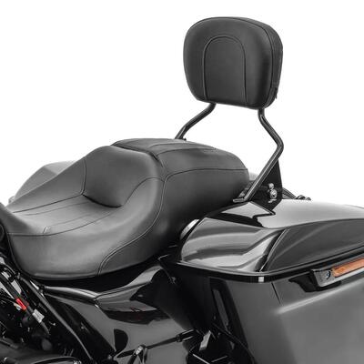 Schienalino removibile nero con attacchi a 4 punti 