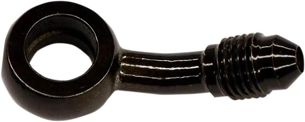Raccordo nero 3/8"-24 AN-3 piegato 35 gradi diamet 
