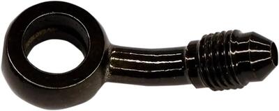 Raccordo nero 3/8"-24 AN-3 piegato 35 gradi diamet 