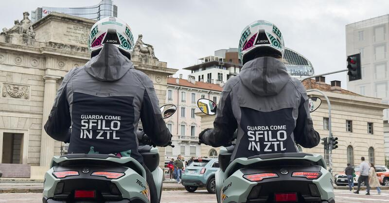 Yamaha TRICITY 125: guerrilla urbana e mobilit&agrave; smart nella Fashion Week di Milano