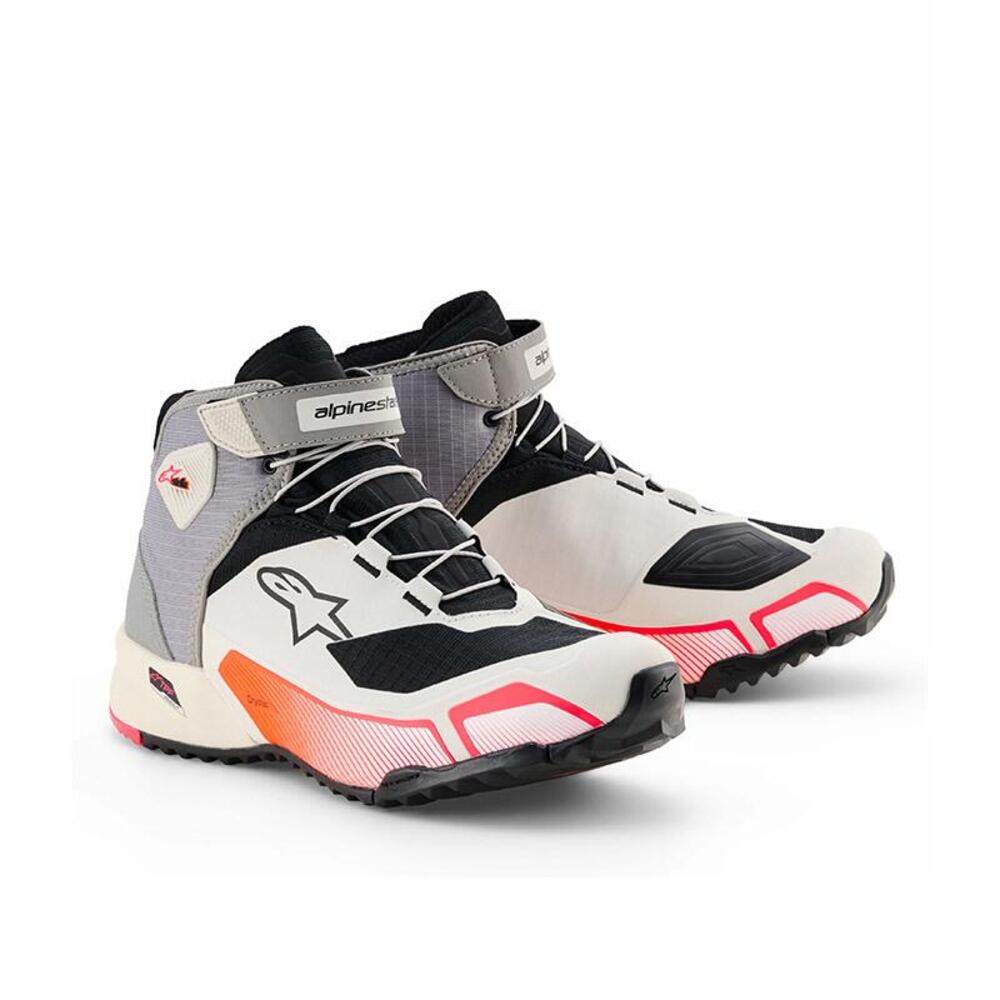 Scarpe Moto Donna Alpinestars CR-X Drystar Grigio