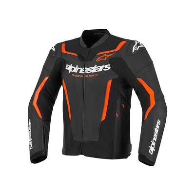 Giacca Moto Pelle Alpinestars GP Force V2 Rosso Fl