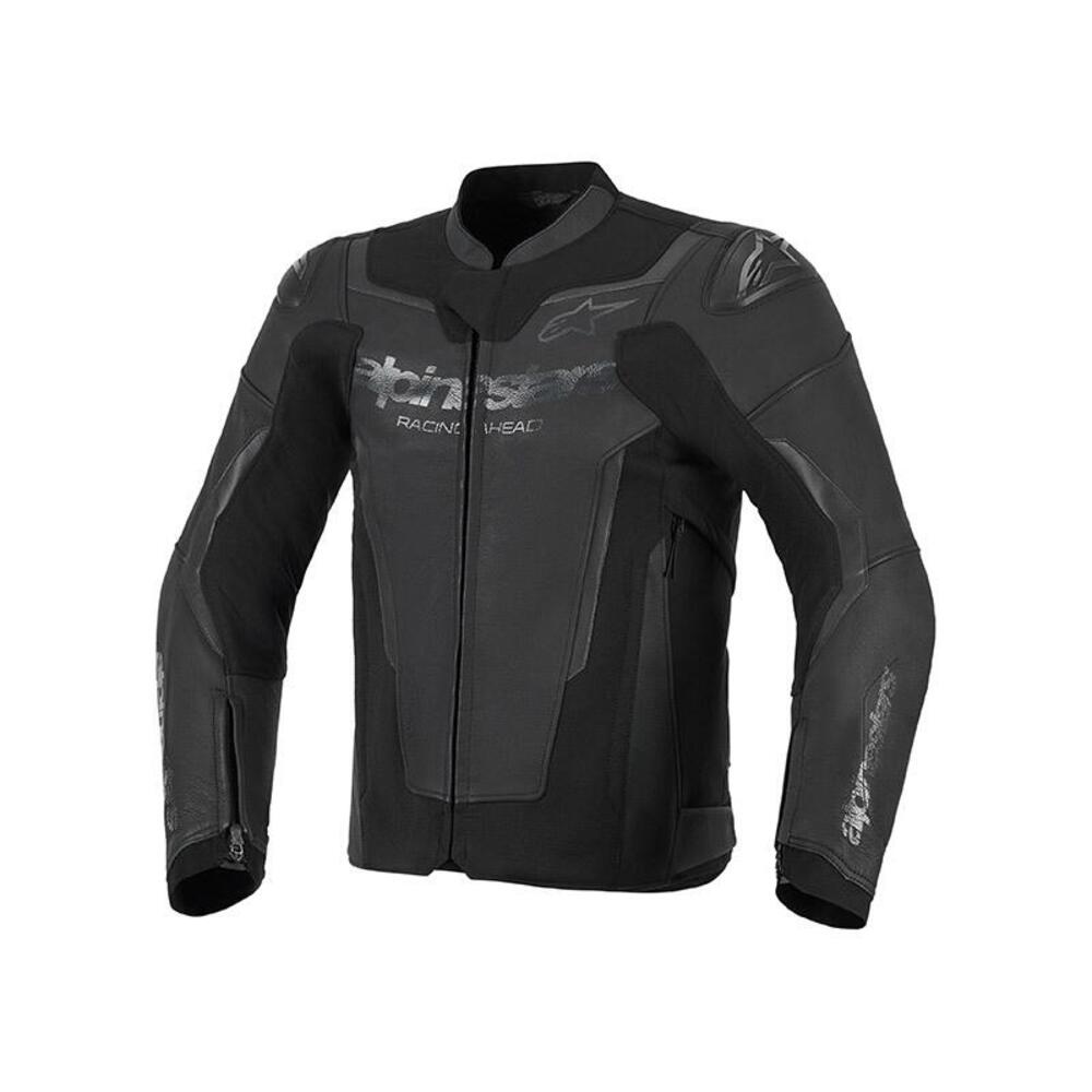 Giacca Moto Pelle Alpinestars GP Force V2 Nero
