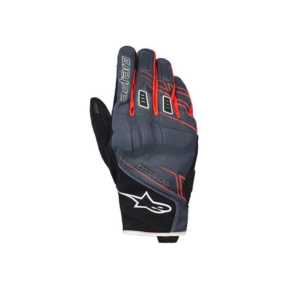 Guanti Moto Alpinestars Moblast WP Antracite Aranc