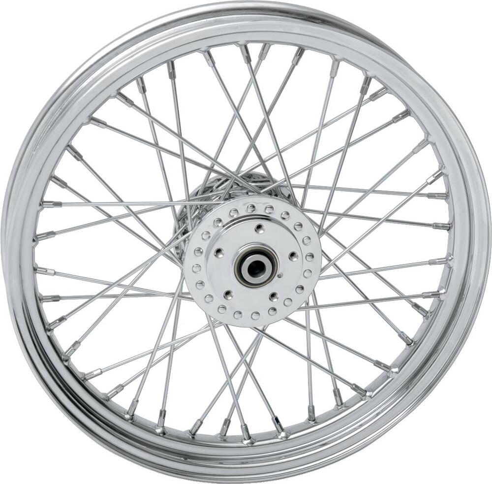 Ruota anteriore 19 x 2,50 a 40 raggi cromata per S Drag Specialties