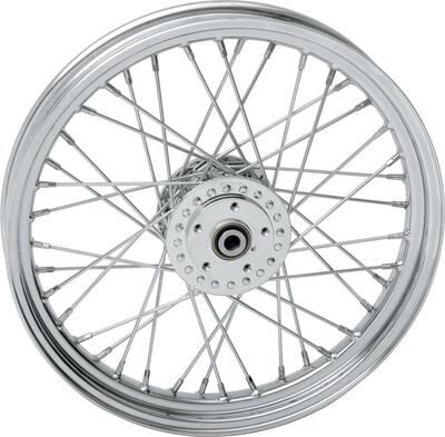 Ruota anteriore 19 x 2,50 a 40 raggi cromata per S Drag Specialties
