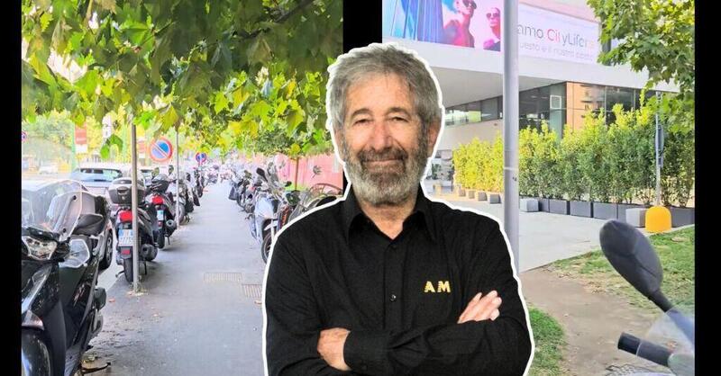 Milano, CityLife senza parcheggi: gli scooter invadono i marciapiedi. Il video di Nico