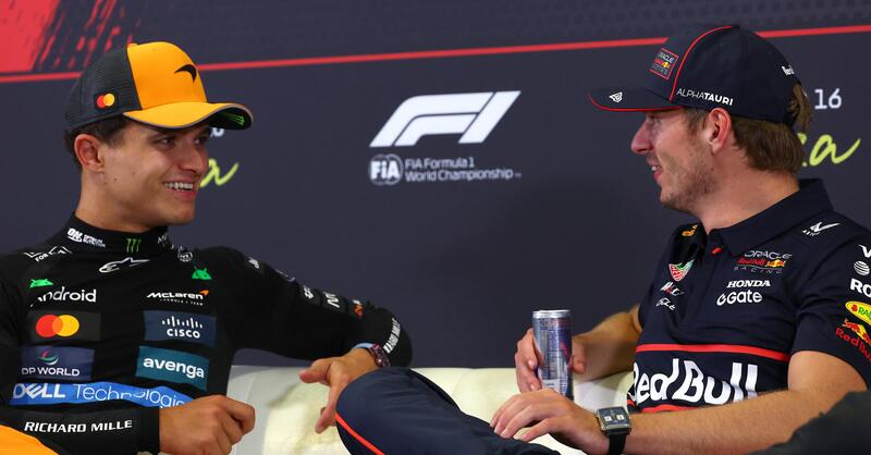 F1. Lando Norris su Max Verstappen al N&uuml;rburgring: &ldquo;Facile per lui farlo, non &egrave; in lotta per il mondiale&quot;
