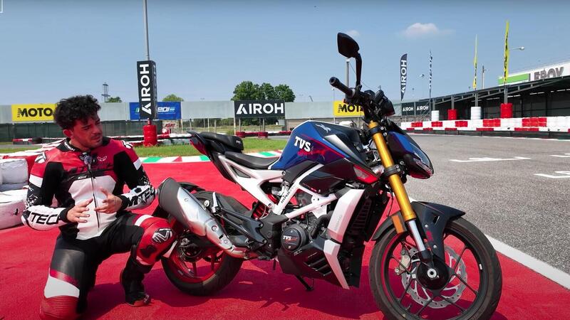 TVS RTR 310: la naked indiana che si diverte davvero (anche in pista). Il nostro TEST