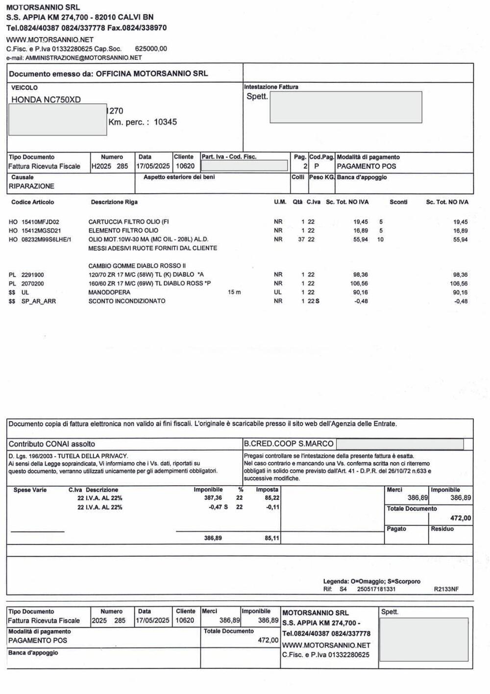 Honda NC 750 X DCT Travel (2021 - 24) (7)